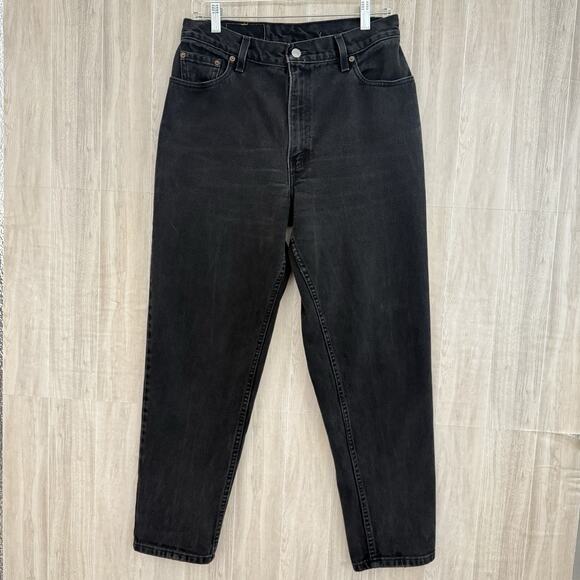 Vintage Levi's 550 Jeans Womens 12 (30x26.5) Made in USA 2001 Tapered Relaxed - Picture 1 of 16